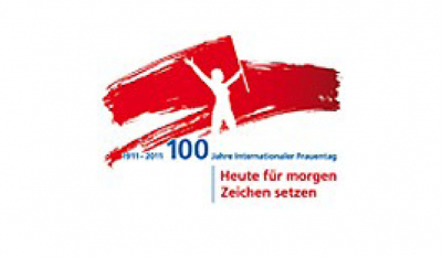 Logo auf Quadrat Frauentag