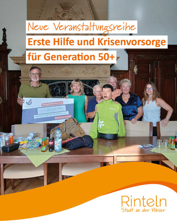 Erste Hilfe Krisenvorsorge Auftakt