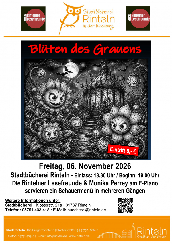 Plakat Grusel 06.11.26